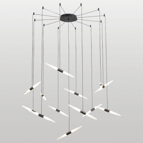 Подвесная люстра Lussole Hopkins LSP-7397 