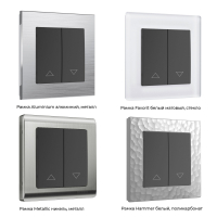 Выключатель жалюзи (черный) Werkel W1124508