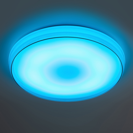 Потолочный светодиодный светильник ЭРА SPB-6-80-RC Solar RGBD Б0054483 