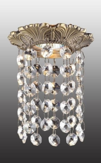 Нарушена упаковка.  <23843>  Встраиваемый точечный светильник Novotech Grape 369864