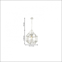 Подвесной светильник с лампочкой  Favourite Quadratum 1948-1P+Lamps А60