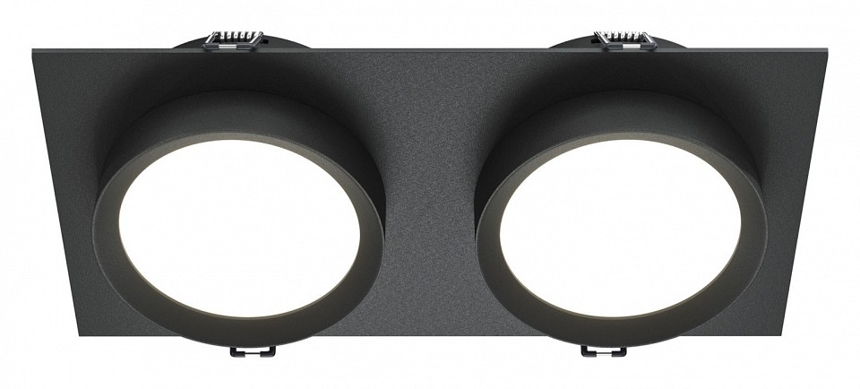 Встраиваемый светильник Maytoni Technical Hoop DL086-02-GX53-SQ-B 