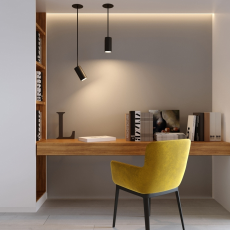 Подвесной светильник Elektrostandard Drop 50222 LED черный (a061482) 