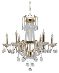 Подвесная люстра Newport ESMERALDA 1406/C bronze