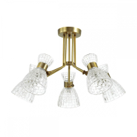 Люстра потолочная со светодиодными лампочками E14, комплект от Lustrof. №133416-626782