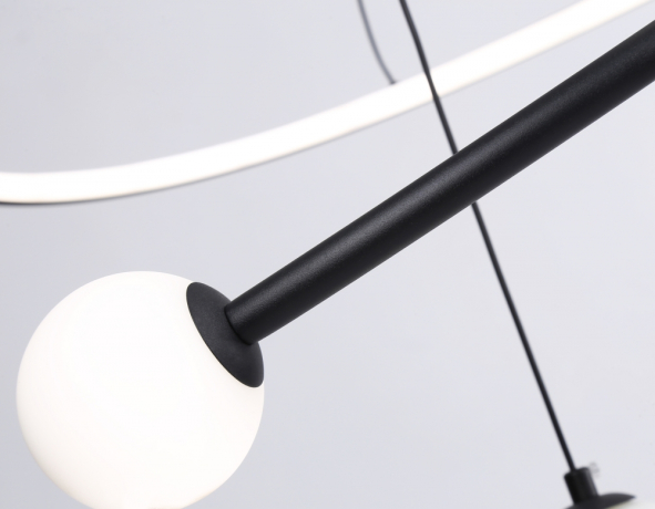 Люстра с пультом и с лампочкой Ambrella light FL66303+Lamps 