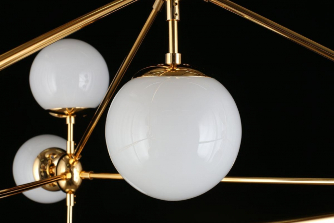 Люстра на штанге с лампочками APLOYT APL.606.07.10+Lamps 