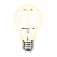 Филаментная светодиодная лампа E27 10W 3000K (теплый) Sky Uniel LED-A60-10W-WW-E27-CL PLS02WH (UL-00002625)