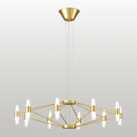 Люстра подвесная Lussole HOPKINS LSP-7409