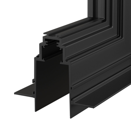 Угловой коннектор внешний для встраиваемого магнитного шинопровода Maytoni Accessories for tracks TRA004OCL-22B 