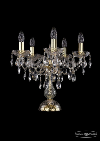 1415L/5/141-39/G Настольная лампа Bohemia Ivele Crystal