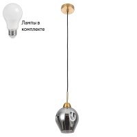 Подвесной светильник с лампочкой Arte lamp A7759SP-1PB+Lamps