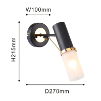 Бра на стену со светодиодными лампами, комплект от Lustrof. №179040-618029