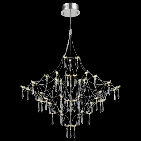 Cветильник подвесной, LED, 49x1W, 3000/4000/6000K Wertmark FEDELINA WE335.08.103 