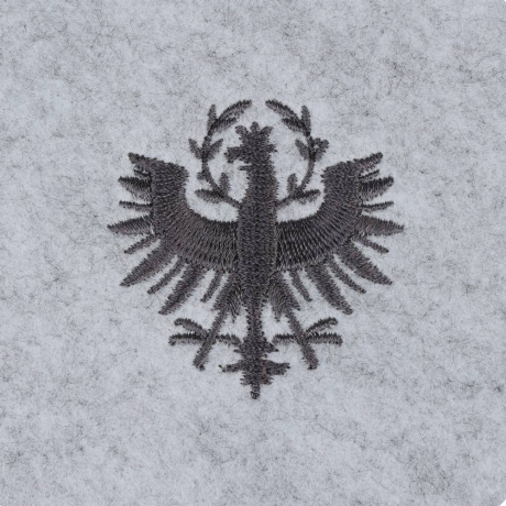 420134 Салфетка для сервировки декоративная (плейсмат) LAKANDAVA, L450, B300, H3, полиэстер, серый Eglo 