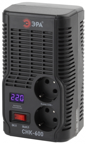 Стабилизатор напряжения ЭРА СНК-600 Б0032468