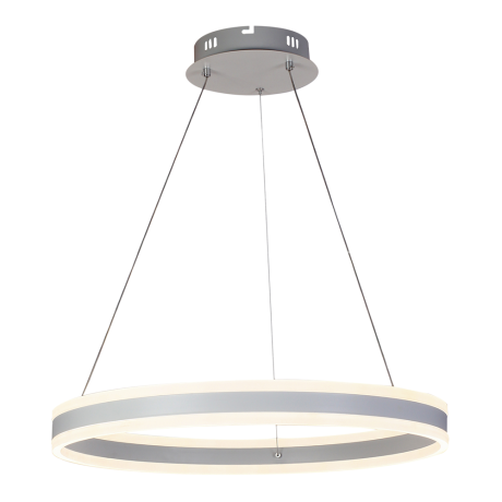 Подвесная диммируемая люстра с пультом ДУ Profit Light 6036/1 WHT 136W 