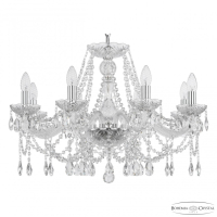 Подвесная люстра Bohemia Ivele Crystal 107 107/8/240 Ni
