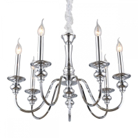 Люстра подвесная со светодиодными лампочками E14, комплект от Lustrof. №230015-657192