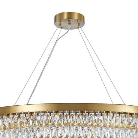 Люстра с лампочками, подвесная, комплект от Lustrof. №332931-617456 