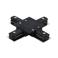 Однофазный Х-образный соединитель для встраиваемого шинопровода Barra Lightstar 501147