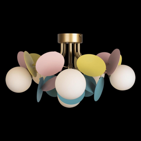 Люстра потолочная с Led лампочками в комплекте LOFT IT 10008/6C Mult+Lamps