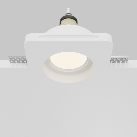 Встраиваемый светильник Maytoni Technical Gyps Modern DL002-GU10-01-W 