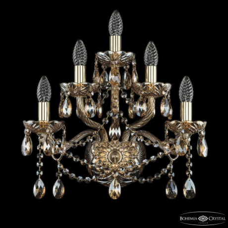 Бра Bohemia Ivele Crystal 1413B/2+2+1/165 G M721 