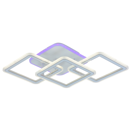 Потолочная светодиодная люстра с пультом ДУ Profit Light 8465/3B WHT
