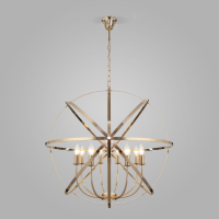 Подвесная люстра Eurosvet Santi 60139/8 золото