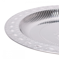 Поднос Ø39.5*3см из нержавеющей стали Kamille 4371