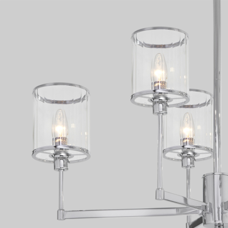 Люстра на штанге Eurosvet Inari 60144/6 хром 