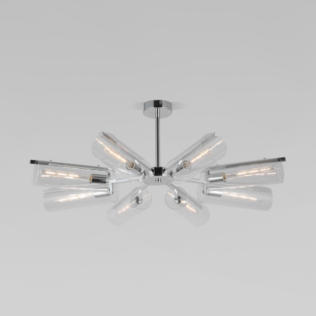 Люстра на штанге Eurosvet 70144/8 хром (a060901) 