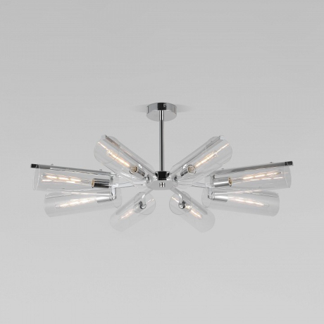 Люстра на штанге Eurosvet Trompeta 70144/8 хром 