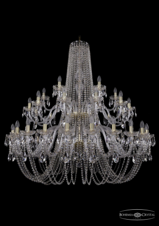 1402/24+12+6/530/2d/G Подвесная люстра Bohemia Ivele Crystal 