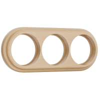 Рамка на 3 поста Werkel Legend (светлый бук) W0035224