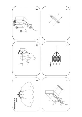 Бра в комплекте с Led лампами Lightstar 804640+Lamps 