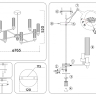 Люстра на штанге Ambrella Light HIGH LIGHT LH55152 