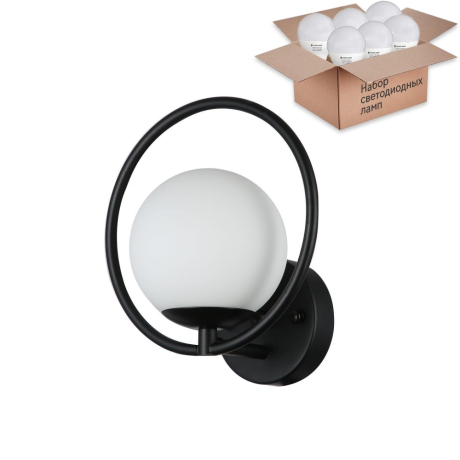 Бра с лампочкой F-Promo Oportet 2787-1W+Lamps E27 P45 