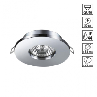 Нарушена упаковка!  <333270> Встраиваемый влагозащищенный светильник Novotech Aqua 370802