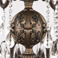 Подвесная люстра Bohemia Ivele Crystal AL7901 AL79101/12+6/300/2D B SGB