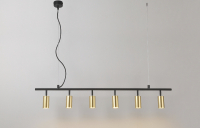 Подвесной светильник Crystal Lux CLT 015C6 L1200 BL-GO