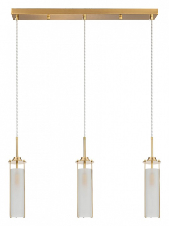 Подвесной светильник Indigo Torcia 11038/3P Brass 