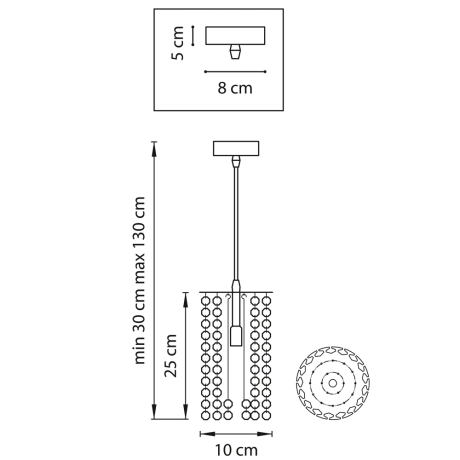 795324 Светильник подвесной LightStar Cristallo 