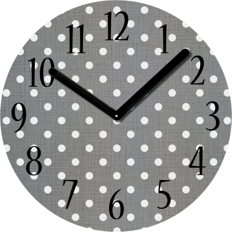 Нарушена упаковка.  <164880> Часы настенные ''Точки'' Innova  (W09671) Б0033299