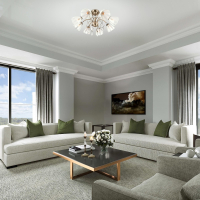 Потолочная люстра Eurosvet Floranse 30155/8 белый a045311