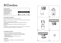 Трехфазный LED светильник 30W 4000К для трека Rollo Donolux DL18895R30N1W Track