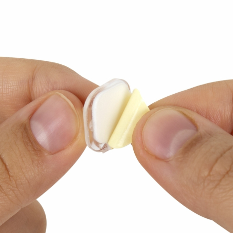 Нарушена упаковка! <672484> Крючки самоклеящиеся для гирлянд и проводов 1,5х1,5см, КОМПЛЕКТ 36 шт., LAIMA Home, 608796 (608796)