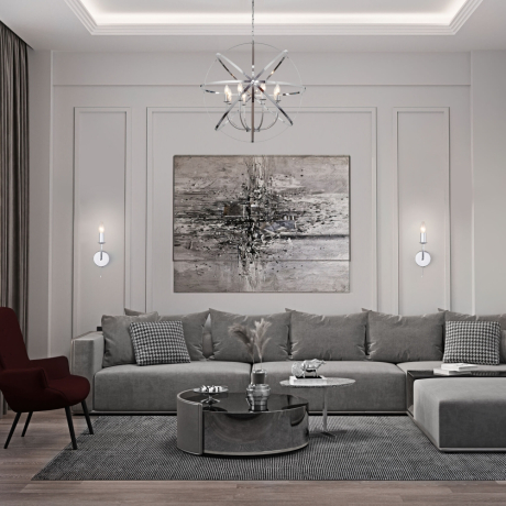 Бра Eurosvet Santi 60139/1 хром 