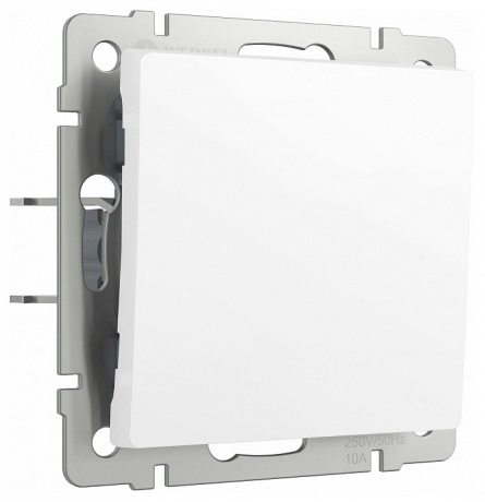 Кнопка звонка без рамки Werkel белый матовый W1114561 